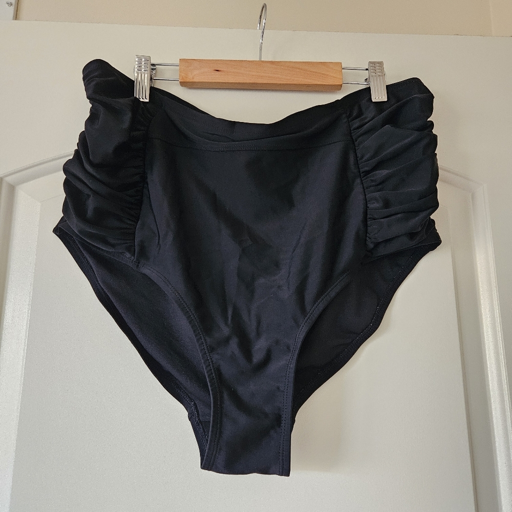 Avi and Viv Rouched Bathing Suit Bottoms